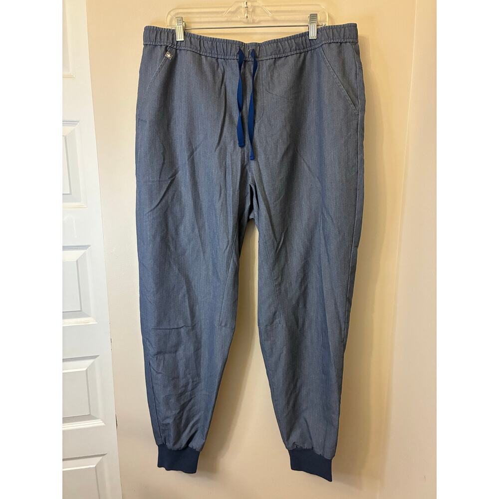Figs Men's Tansen Joggers Heather Denim Gray XXL